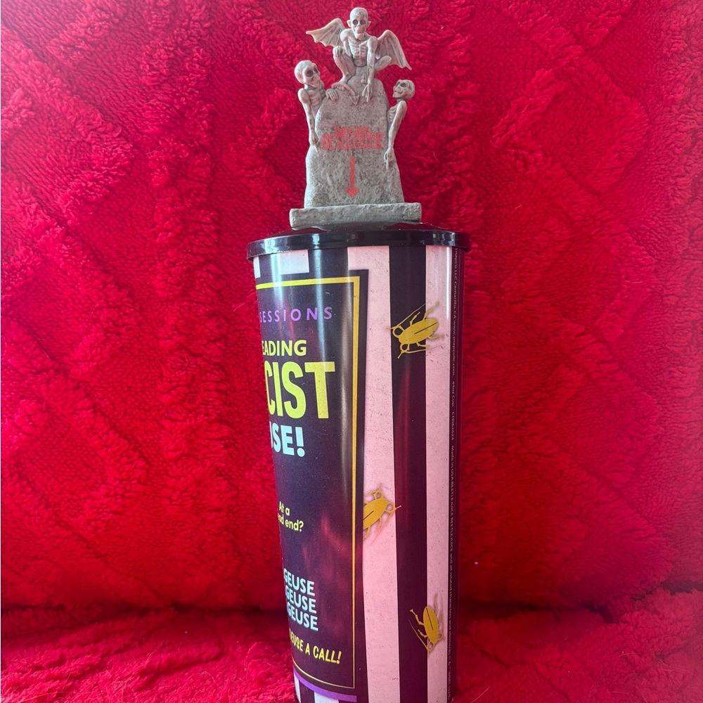 Bettlejuice movie Topper Cup 2024 Tombstone , Brand New Exclusive